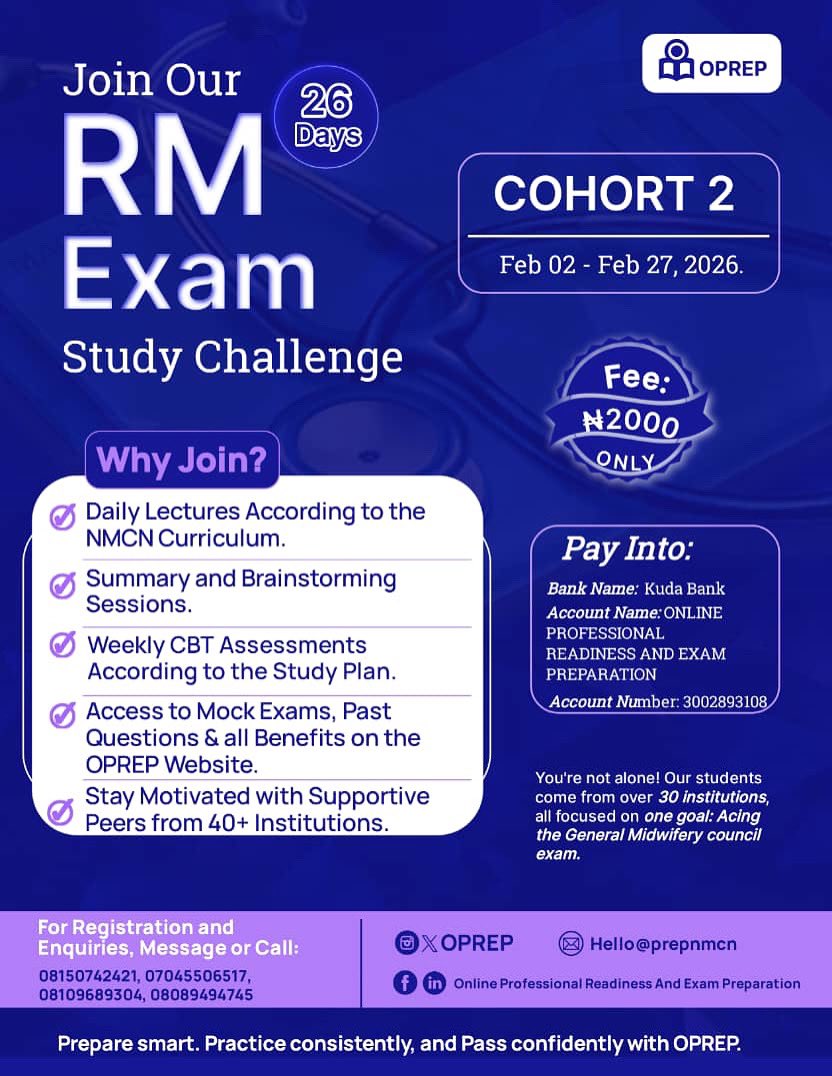 _OPrep's tweet image. Our RM Class is back for a second cohort, and we invite you to join us TODAY! 

With the RM exam about 60 days away, you need a clearer way to study without guessing what to study and when.

Join OPREP and ace the RM Exam in 2026!

Get in: tinyurl.com/OPREP-2026-Cla…