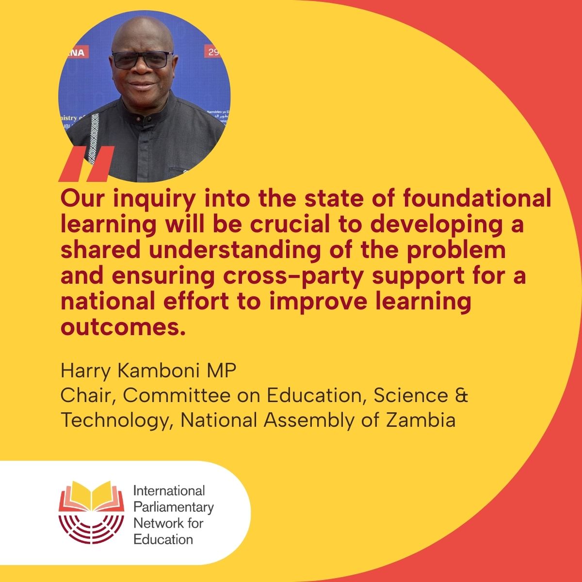 International Parliamentary Network for Education tweet media