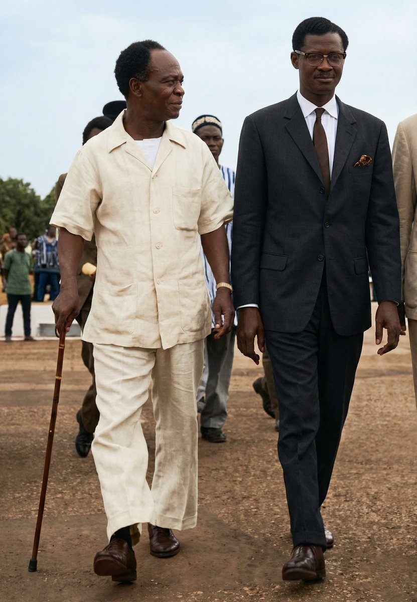 The TWO GREATEST EVER, Dr. Kwame Nkrumah and Patrice Lumumba🇬🇭 🇨🇩 ✊🏿✊🏿