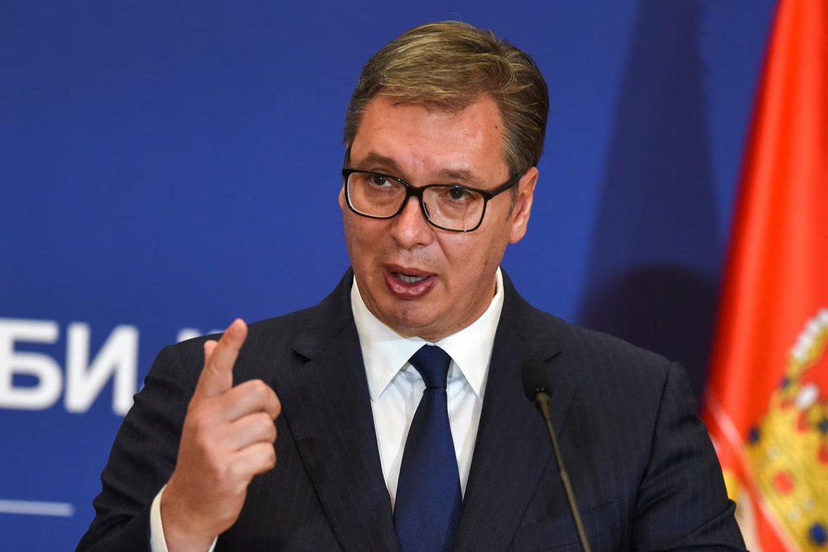 Serbian President: CIA and Mossad operations underway in Iran, as 73 years ago
——
While speaking about the current global situation, Serbian President Aleksandar Vučić stated that CIA and Mossad operations are underway in Iran.

Regarding the situation in Iran, he urged people to