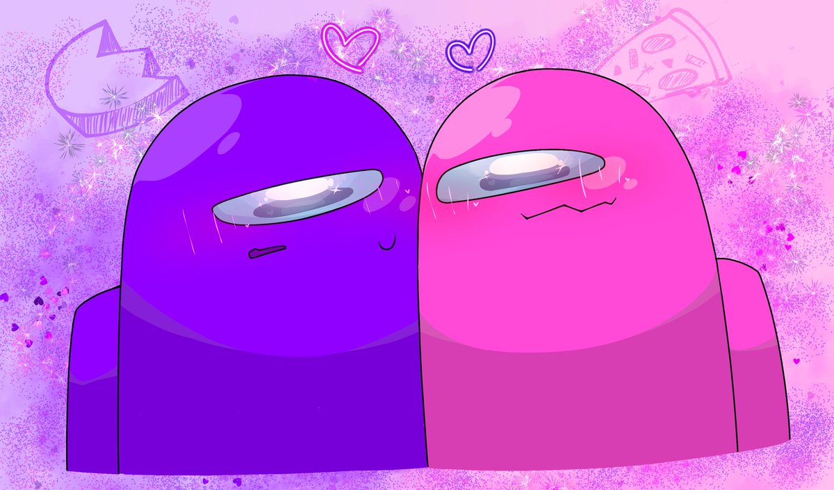 🩷 Pink  Purple 💜
#amongusfanart #AmongUs
#rodamrix #rodamrixfanart