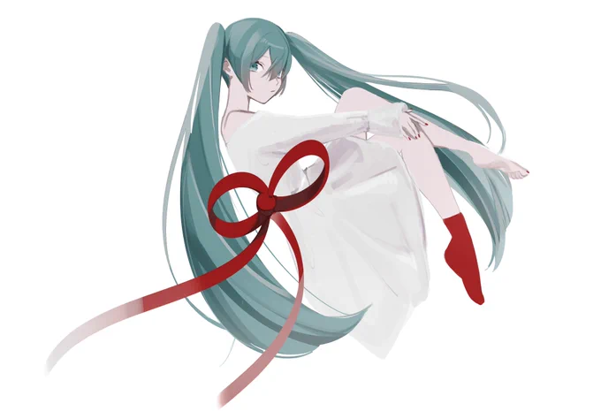 昔ミクの日に描いたお気に入りのミク