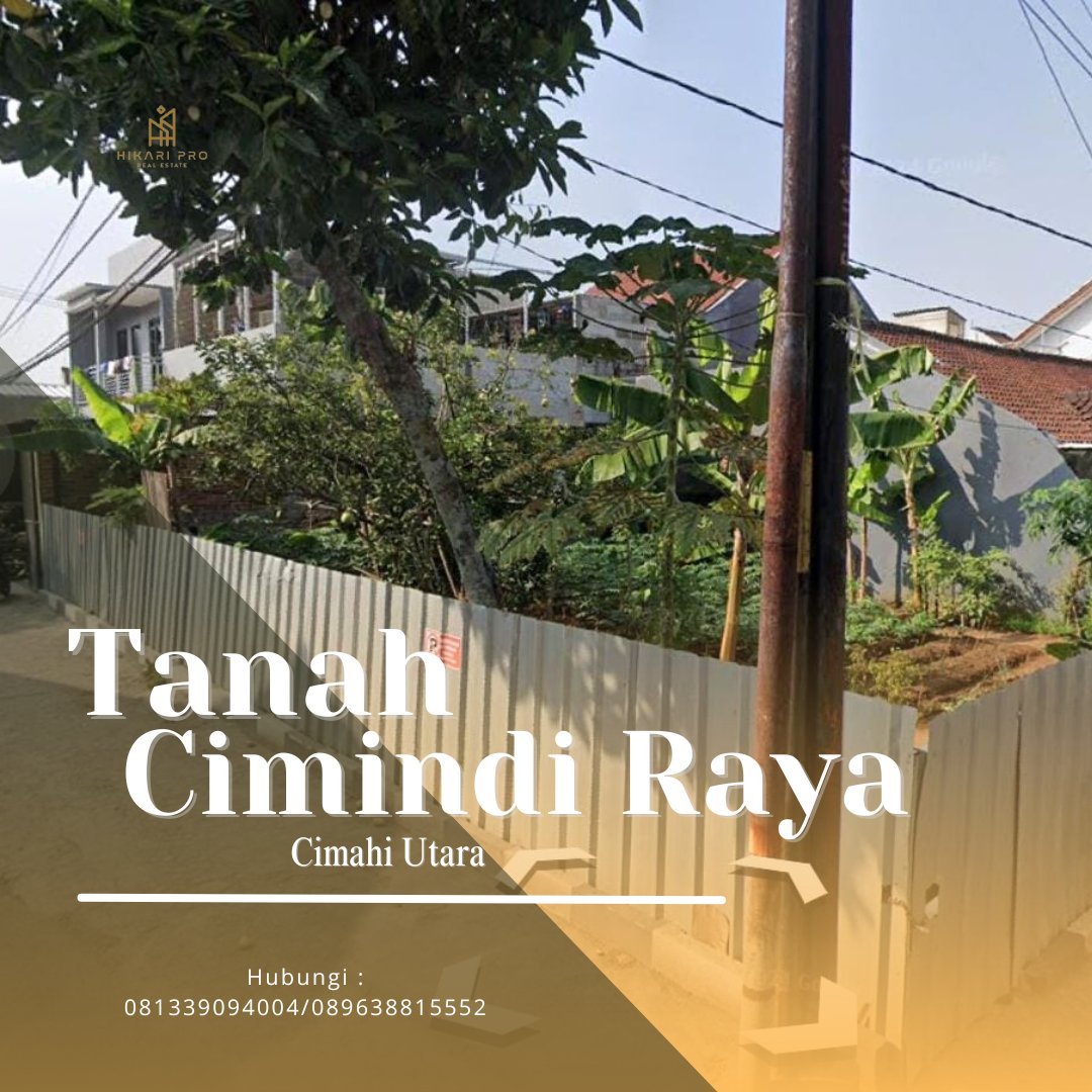 Jual Tanah luas di melong asih, dekat borma cijerah dan pharmindo, LT : 325 m2, Harga Rp 3,5jt/m