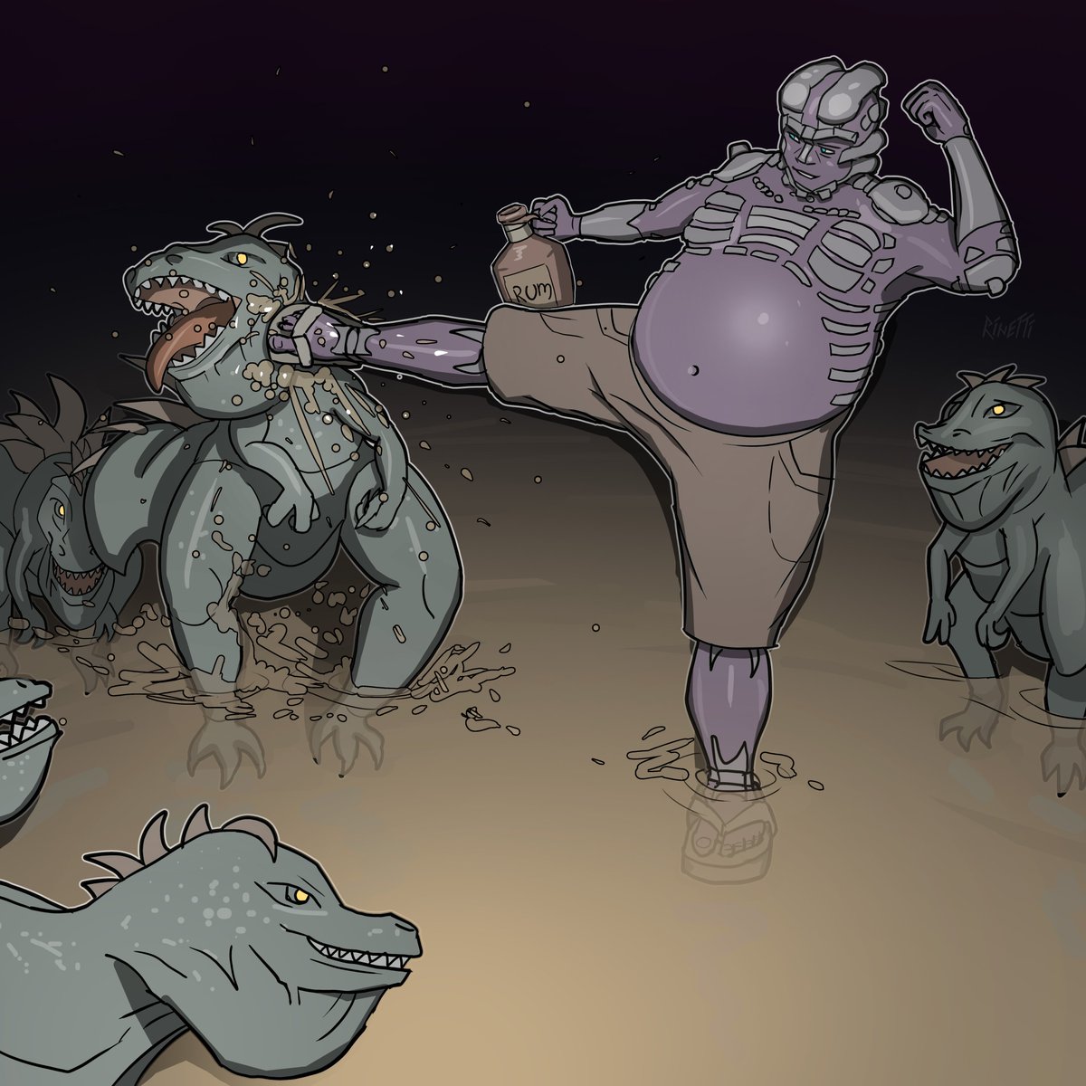 Ells vs raptors
#Kenshi