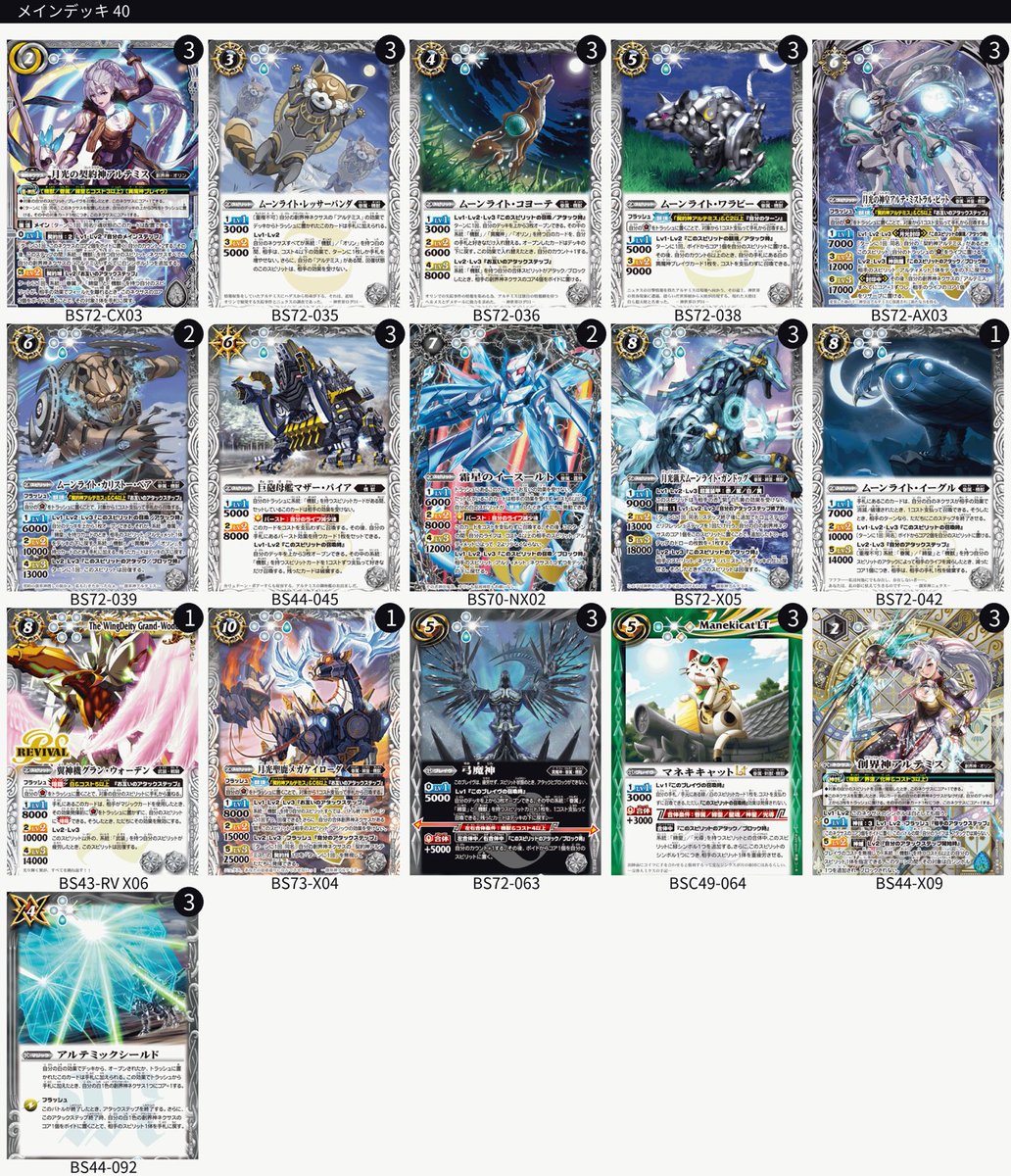 バトルスピリッツ】 🌙 デッキ販売 『機獣』 ￥3⃣0⃣0⃣0⃣ 🌙 白