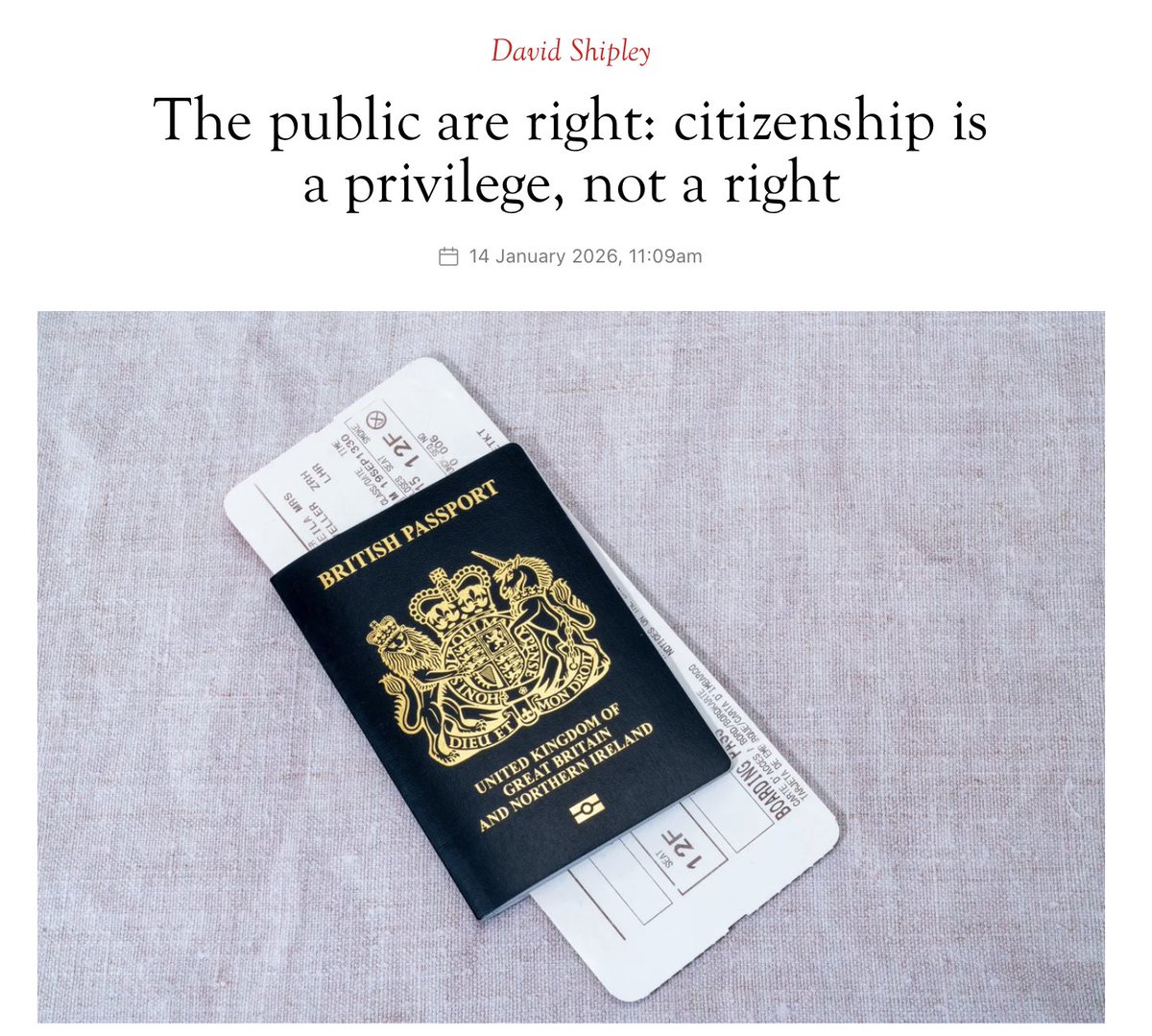 ShipleyWrites's tweet image. Denaturalisation is the mainstream, popular position. 

(Link below)