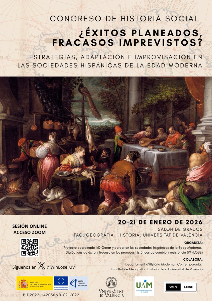 WINLOSE: Ganar y Perder en la Edad Moderna tweet media