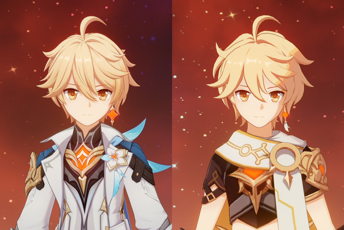 paopaobeibei's tweet image. 空くんの新衣装は、髪がより繊細になっただけでなく、顔の輪郭や目鼻立ちにも微調整が加えられ、全体的に丸みを帯びてより可愛らしくなった😭😭🤤
ポニーテールも三つ編みより物理演算が優れてて、ふんわり動く感じで、まさに可愛さとカッコ良さを兼ね備えた王子様だ💢💢💢💢