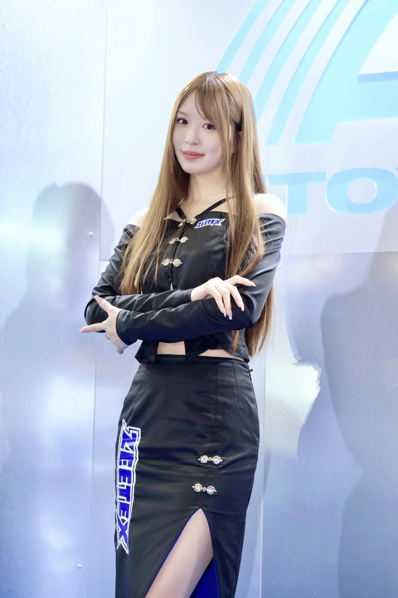 蘭ちゃん黒似合う #松田蘭 #AUTOWAY #東京オートサロン2026