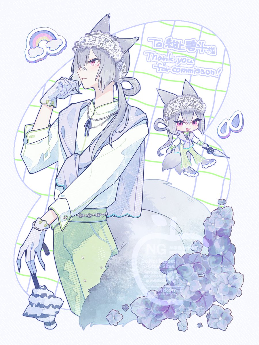 ttkdm_6's tweet image. 🌈💠　#skeb