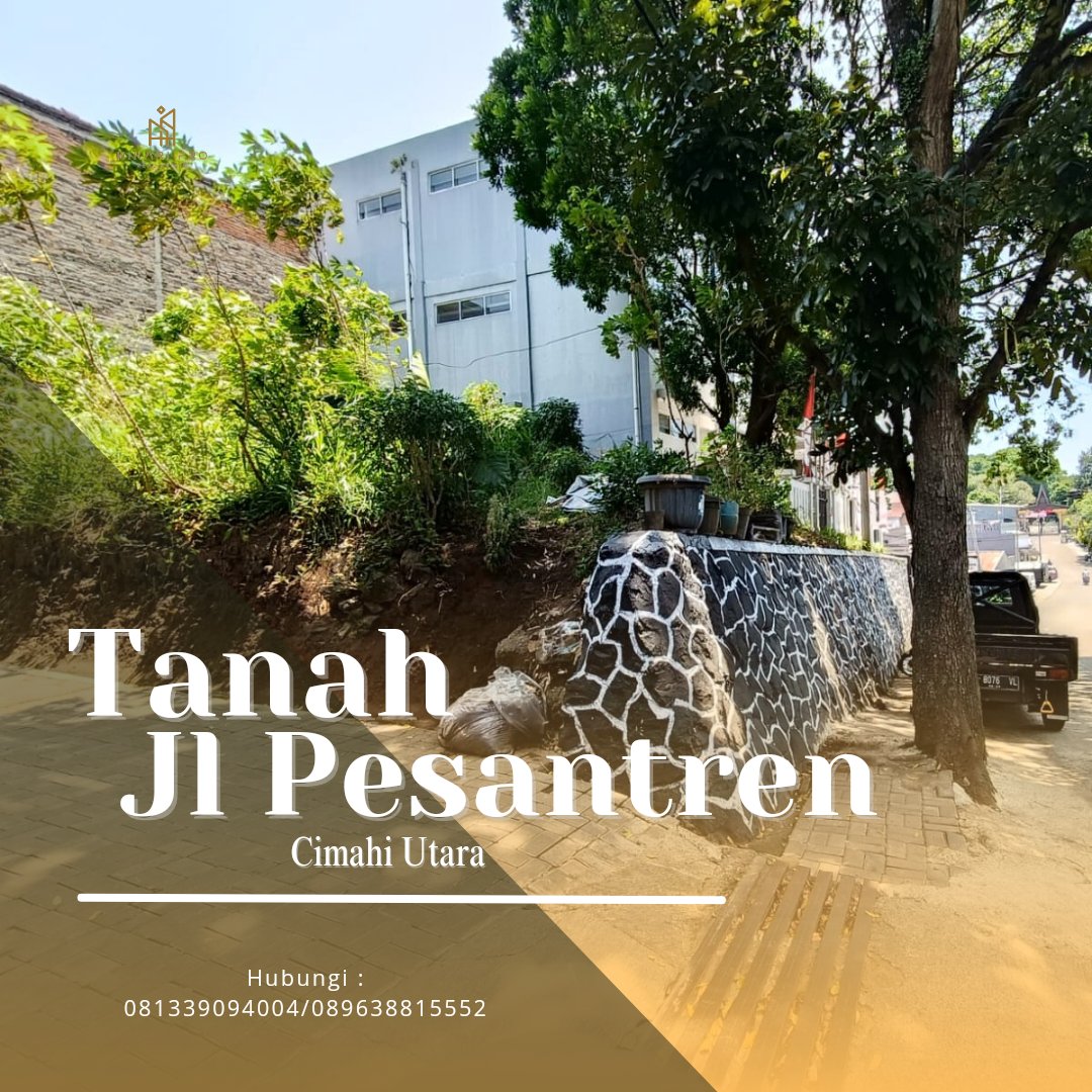Jual Tanah cocok untuk kos kosan di jalan pesantren cimahi, LT : 132 m2, Harga Rp 726jt nego