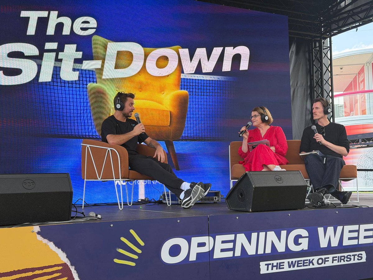 Our very first live episode of The Sit-Down podcast! #AO2026