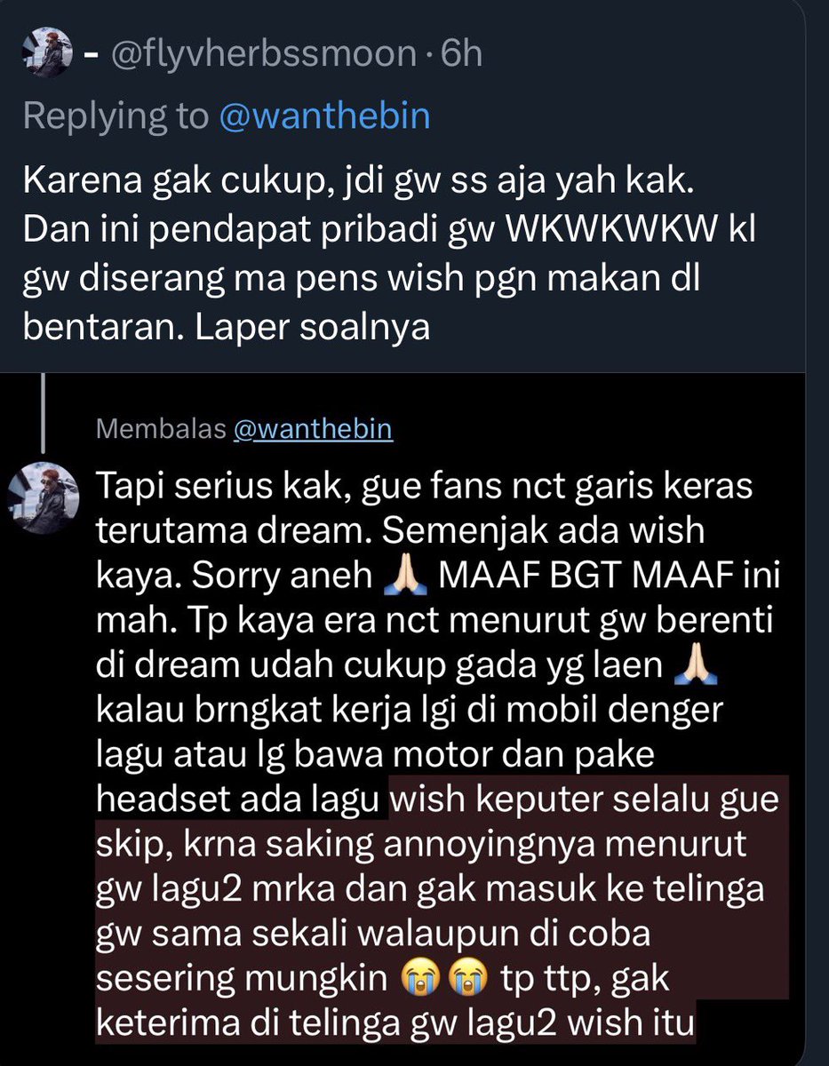 onyurvals's tweet image. Hapus tweet, berlindung di balik ini opini gue ini fakta menurut gue. HALAH BASI bilang aja emang ajang lo buat hate wish, basi 2026 masih bahas nct wish ga layak blabla jadi nct, jadi judges nct lastart aja mba mendingan hihi 😚 @flyvherbssmoon