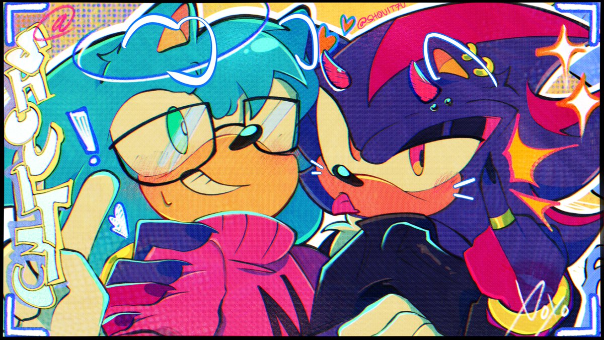 Sh0uit7u's tweet image. meow
#sonadow #Nickythehedgehog #ShadowTheHedgehog