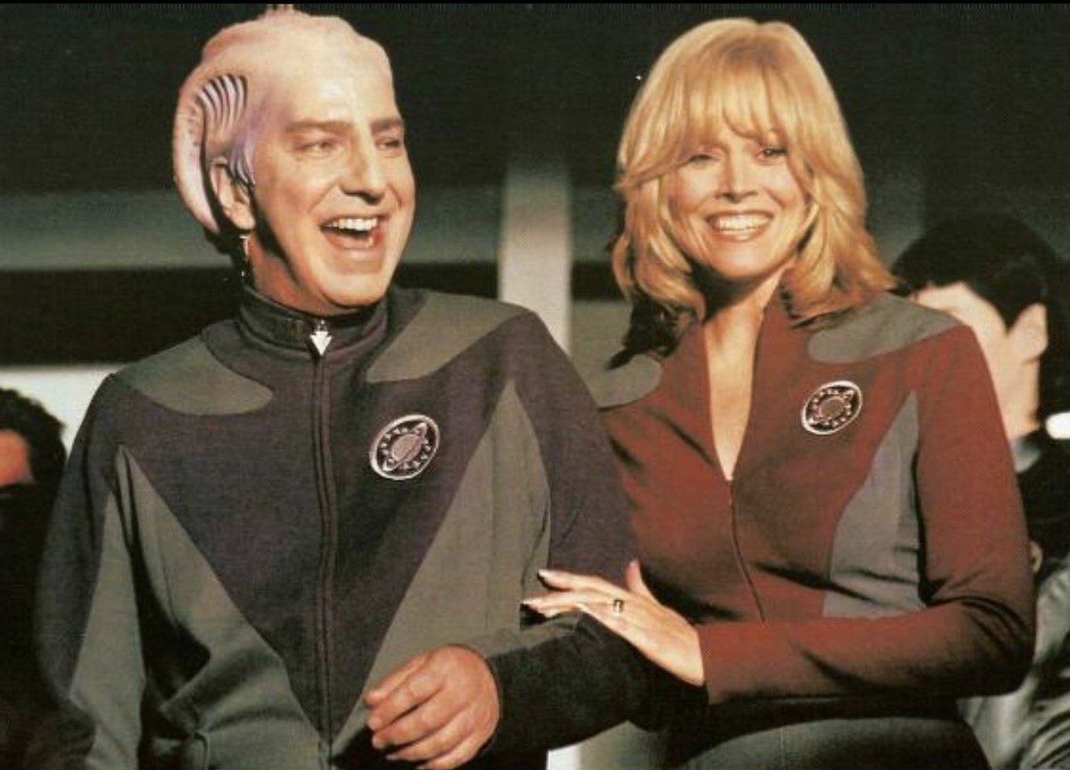 Alan__Rickman__'s tweet image. Sigourney Weaver:
“Ten years … it seems so much longer. An eternity since we last heard Alan’s gorgeous laugh boom out. I first saw him in Les Liaisons Dangereuses on Broadway; so convincing in his wickedness I assumed it was the real him … yes, and I’m an actor.

Years later…