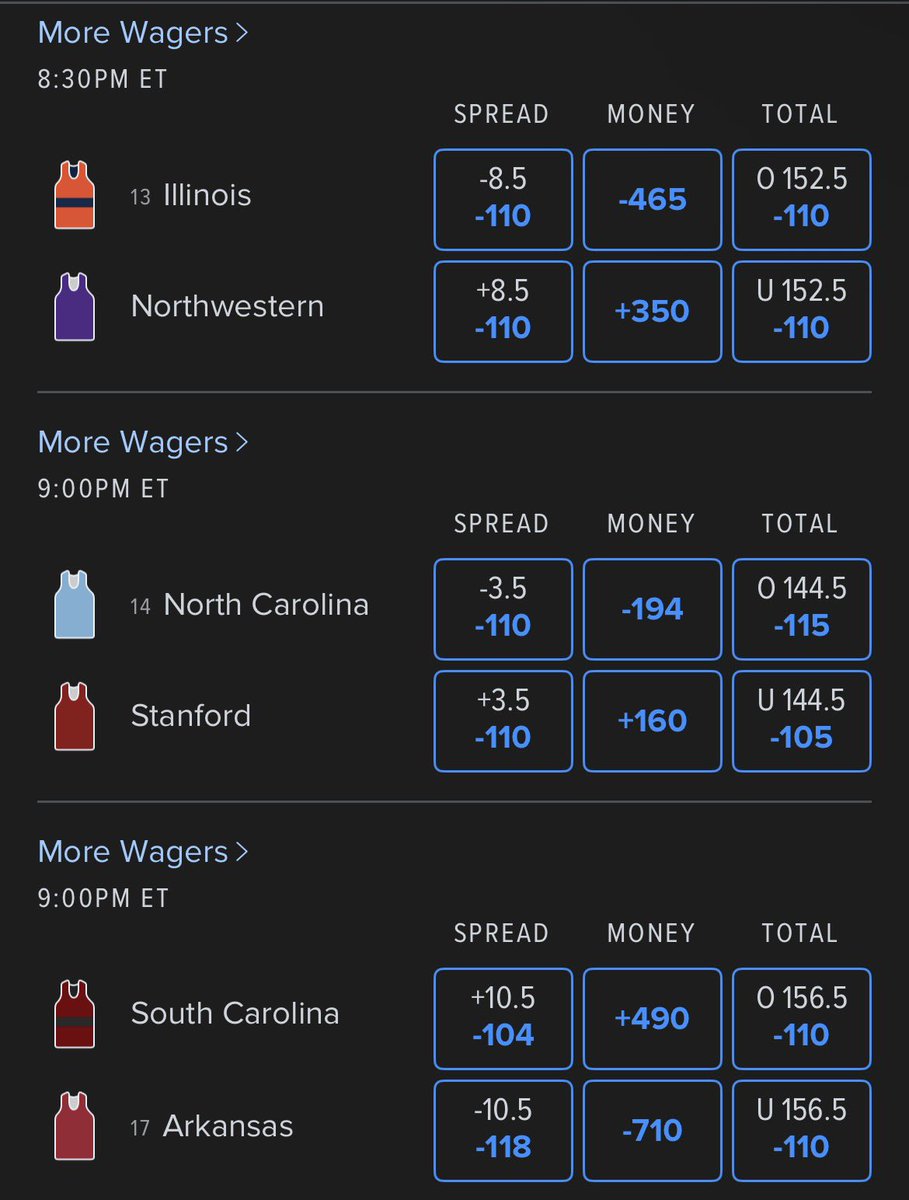 🏆 CBB PARLAY OF THE DAY 🏆 

My BOT will send to everyone who 𝗟𝗜𝗞𝗘𝗦 + 𝗖𝗢𝗠𝗠𝗘𝗡𝗧𝗦 🤖 (must be following)

𝗜 𝟭𝟬𝟬% 𝗚𝗨𝗔𝗥𝗔𝗡𝗧𝗘𝗘 𝗧𝗛𝗜𝗦 𝗪𝗜𝗟𝗟 𝗖𝗔𝗦𝗛✅