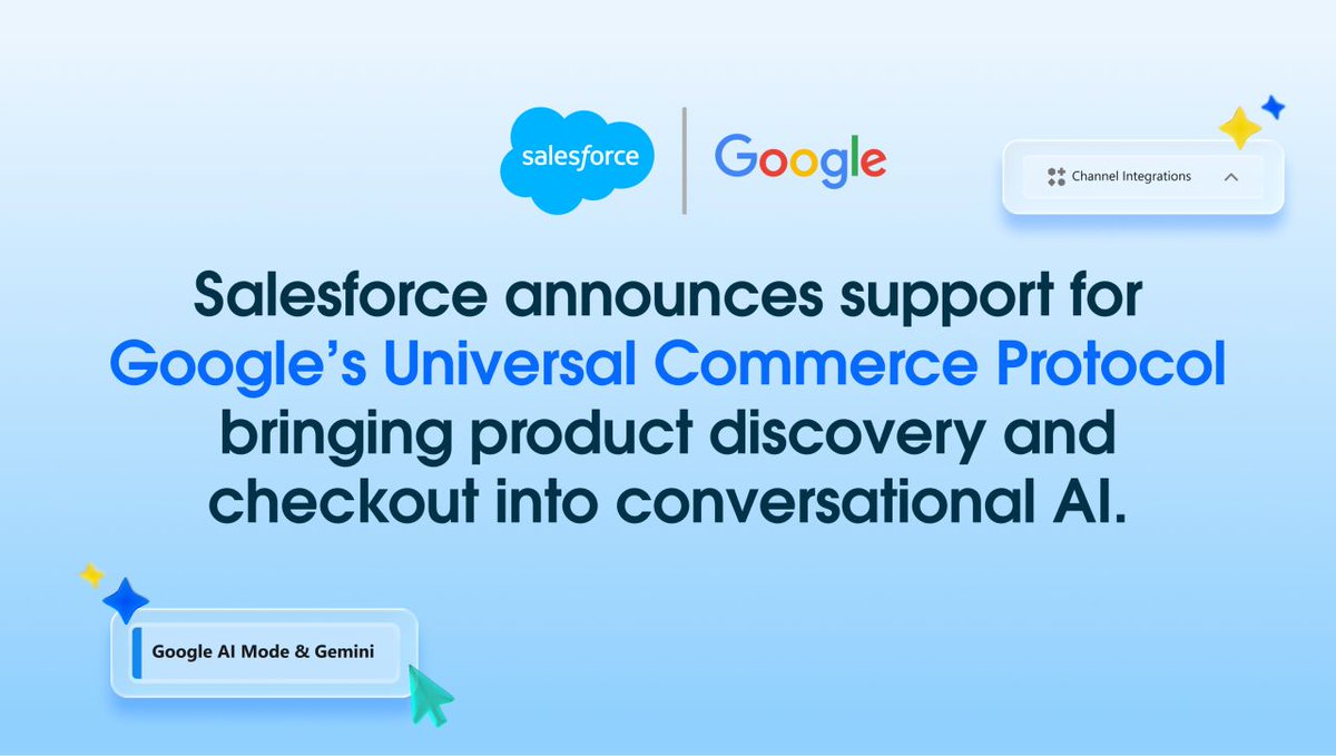 Agentforce Commerce tweet media