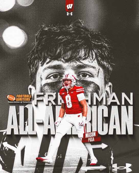 CoachMikeShafer's tweet photo. Another Freshman All American Award for
@MasonPosa✔️#HesDifferent #JustStarting #MikeShafersCFBProspectAlum #WeChaseGreatness https://t.co/uDZRzYdeFQ
