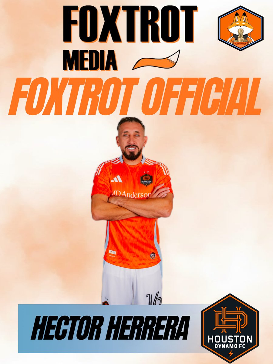 NoodleTiempo's tweet image. Welcome back HH

@HoustonDynamo signed free agent midfielder Héctor Herrera to a contract through 2026 with a club option through June 2027

@DynamicFoxtrot #NoodleTime🍜