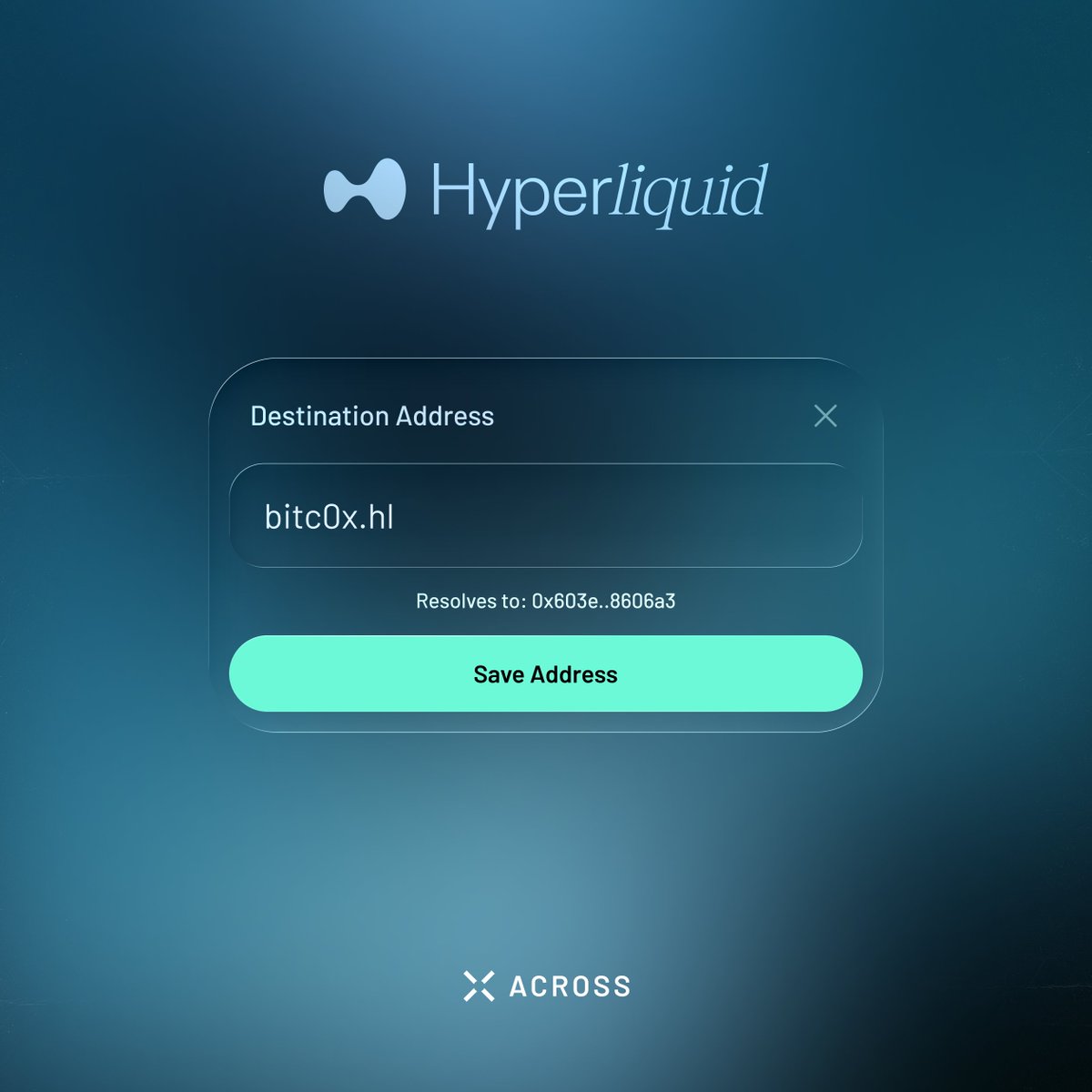 AcrossProtocol.hl (@AcrossProtocol) / Highlights / X