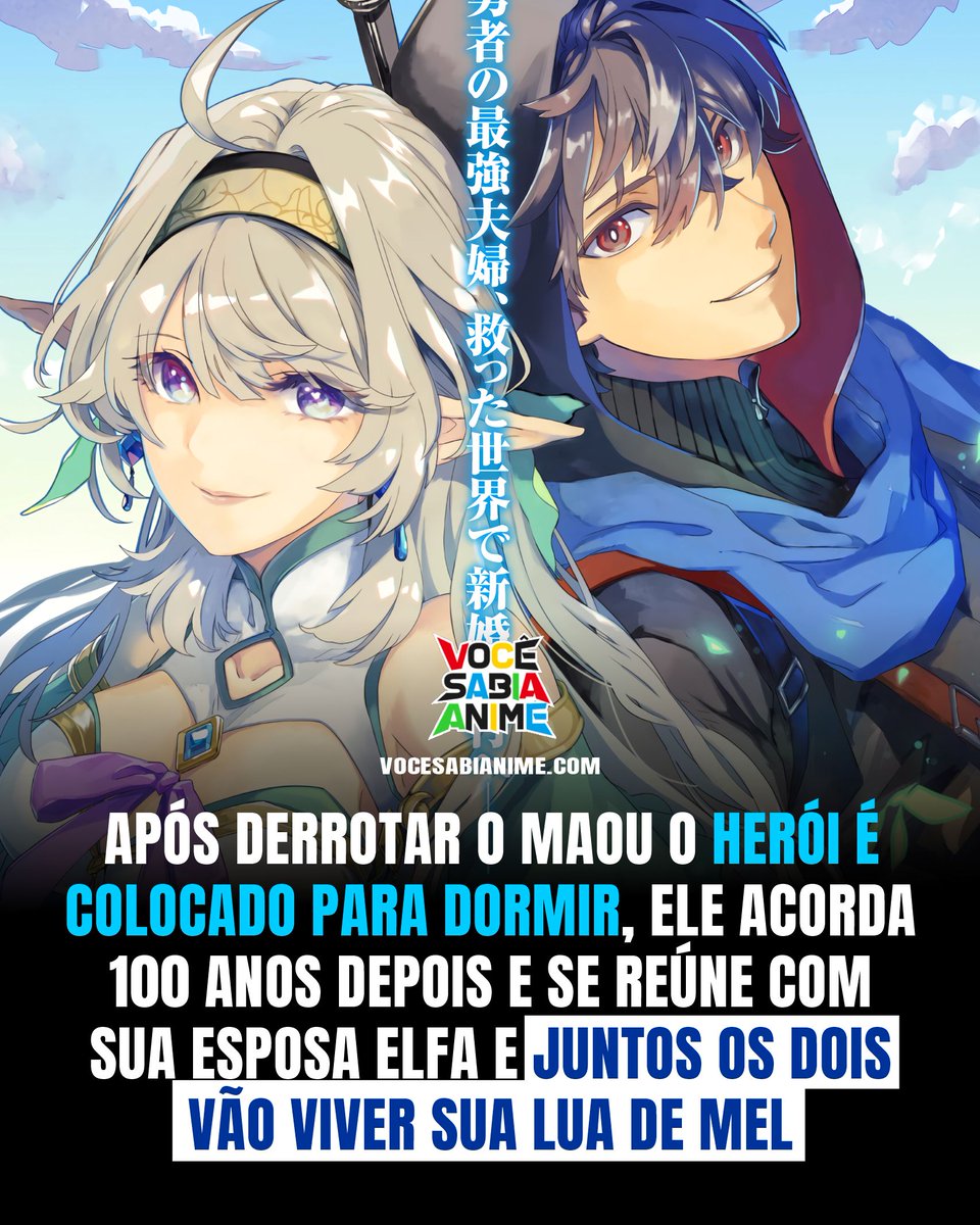 Quer um Frieren com romance?

Esse mangá é basicamente isso.

Herói e seu grupo estão enfrentando o Maou, o Maou envenena o Herói que tem que ser congelado até que uma cura seja encontrada.

VÁRIOS ANOS se passam e apenas a elfa esposa do herói está viva, ela reencontra o herói e