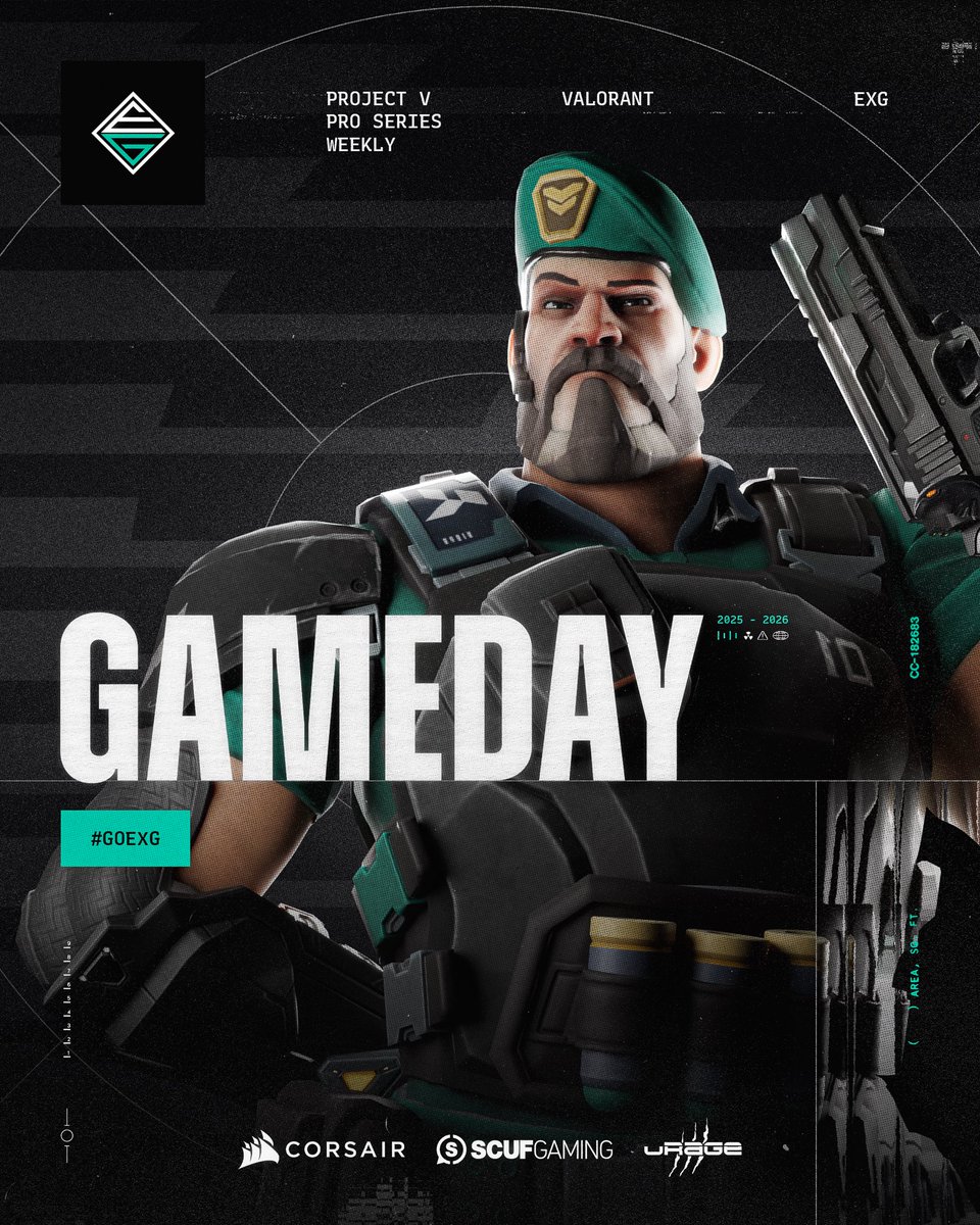 We’re back. 🔥

Matchday in the #PROSERIES Weekly Cup — our boys are ready to face <a href="/DortmundEsports/">Dortmund eSports</a> in their first round.

Our Roster

🏹<a href="/VIPERZVAL/">ViperZ</a> 
🏹<a href="/Jixxen_vl/">Jixxen</a> 
🏹<a href="/symonvlr/">meon</a>
🏹<a href="/ztmonarch/">ztmonarch_vlr</a> 
🏹<a href="/tringspa/">Tringspa</a> 

Updates will follow in this thread ⬇️

#VALORANT | #goEXG💚