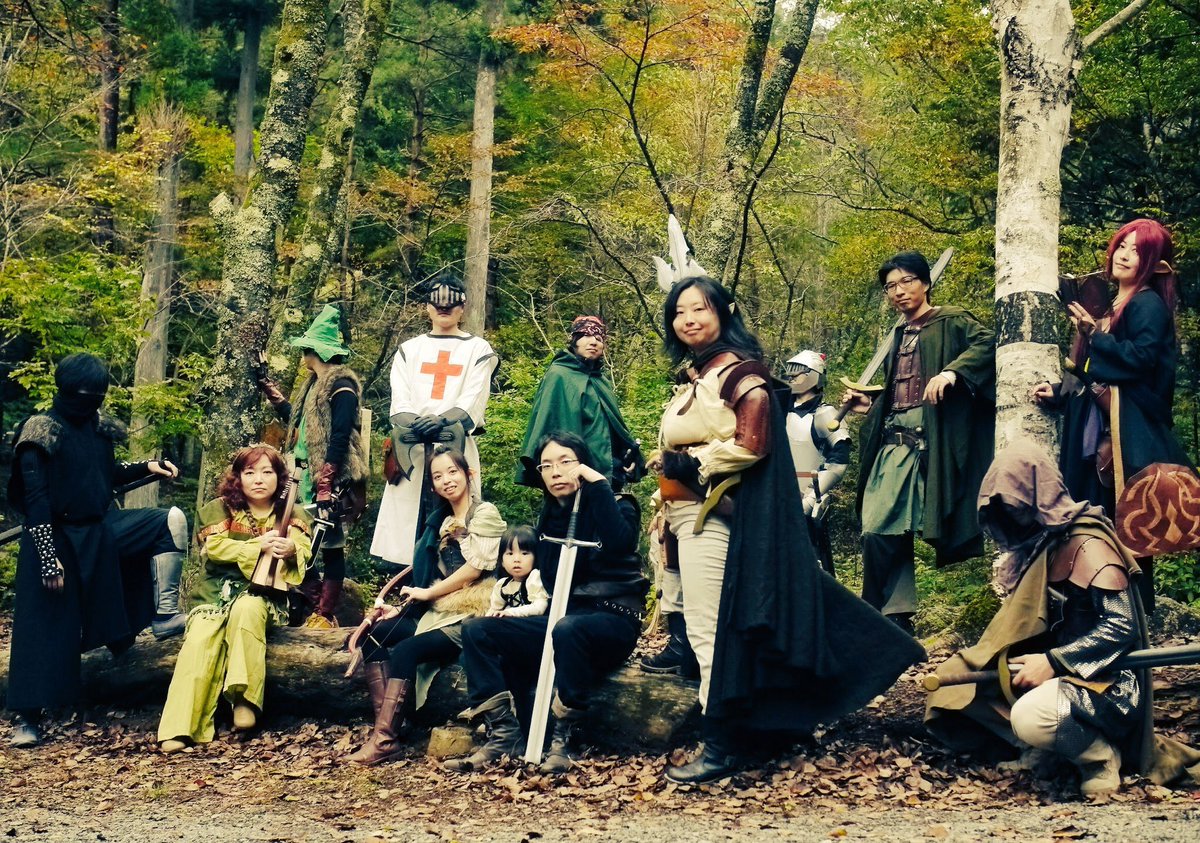 Alice_jem's tweet photo. 集まると楽しい、LARPはいいぞ。 https://t.co/x5nZAMtNmp