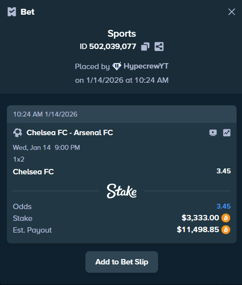 HypeBonuses's tweet image. CRAZY Sports Bets This Week On @Stake ! ⚽💙

💸 $50 GIVEAWAY 💸

💎TO WIN 2 X $25 GIVEAWAY, RT + Sign up under code 'Hypecrew' + COMMENT ON NEW YT VIDEO + COMMENT PROOF: youtu.be/IY25gN3w_24

Rolling in 24 hours⏰