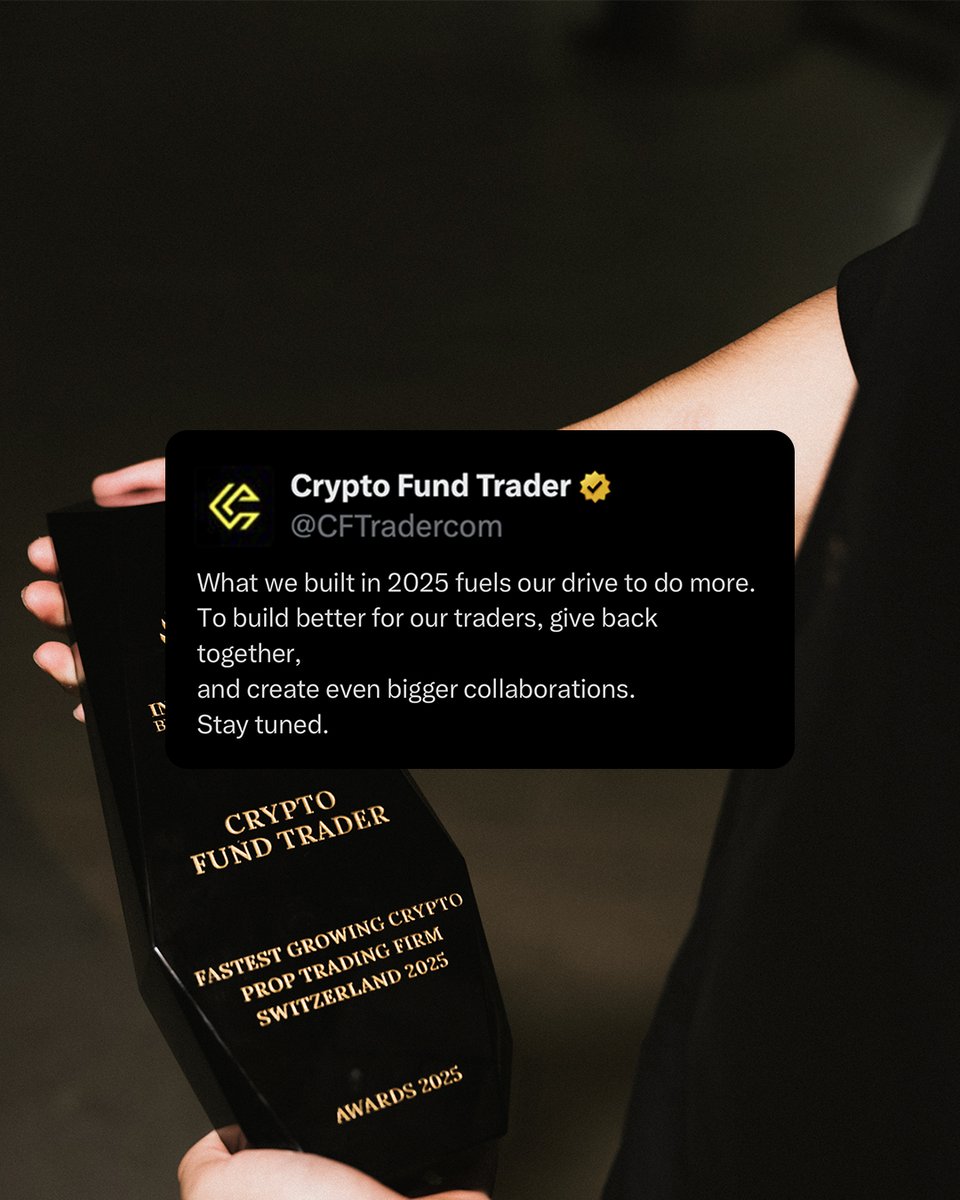Big year ahead for CFT! Stay tuned Traders, first crypto prop firm on a  path to be the best.
