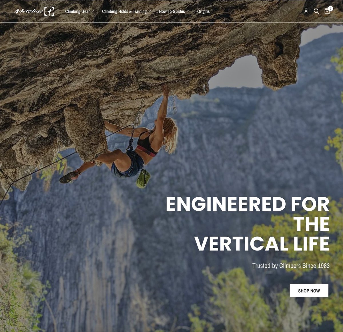 We have a new website! We’re excited to share that our new 2026 website is live! We hope it makes shopping for Metolius Gear easier, faster, and more enjoyable for our valued customers. metoliusclimbing.com