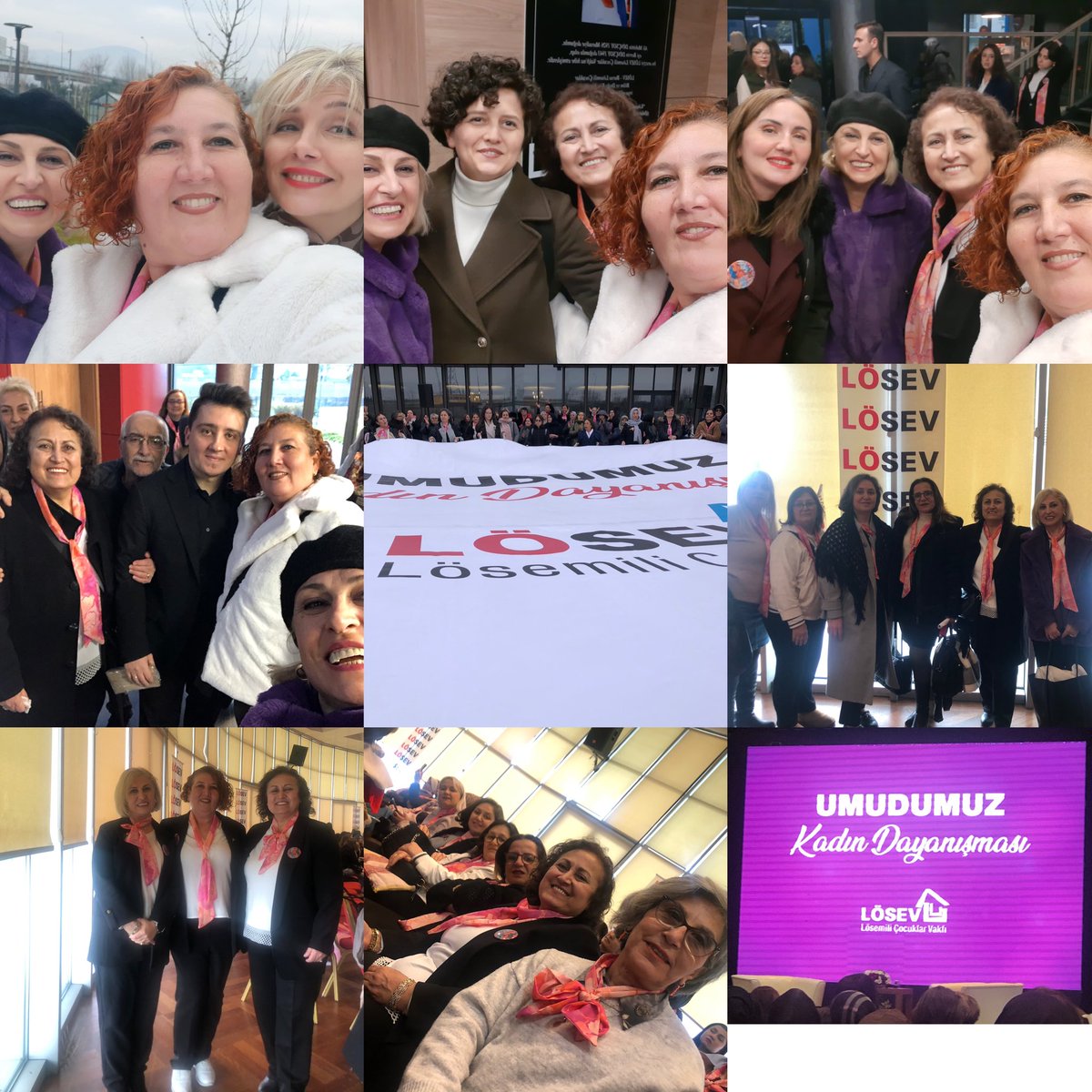 "Kökleri birbirine sarılmış ağaçlar gibi düşünün  bizi; rüzgar ne kadar sert eserse essin, biz birbirimizden aldığımız güçle ayakta kalacağız." #UMUDUMUZKADINDAYANIŞMASI🙏🏻🇹🇷🧡🙏🏻 teşekkürler Bursa🙏🏻 teşekkürler LÖSEV Ailemiz
