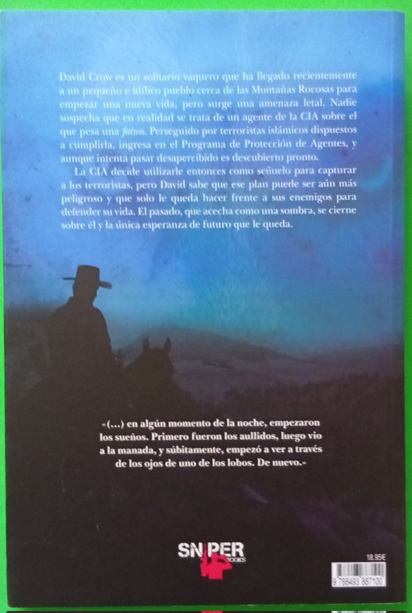 monpaslibros's tweet image. 📚 Título: El agente protegido

📝 Autor: James Nava

📌 Editorial: Sniper Books

🔎 Estado: Como nuevo

🛒 Precio: 9,00 euros

✅ Disponible en nuestro perfil de Wallapop

✉️ Escríbenos por MD

📦 Envíos a toda España