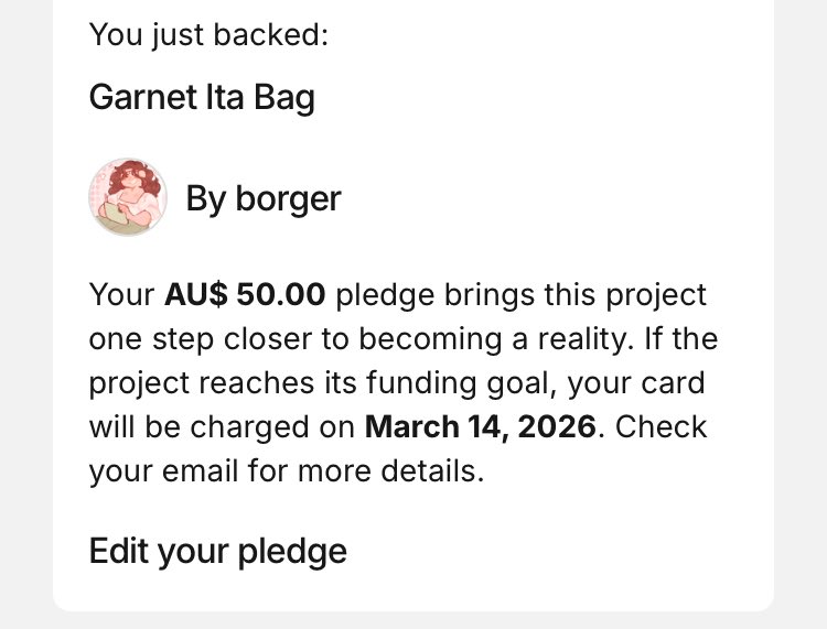 marco_syrup's tweet photo. I just pledged for simpleborger's garnet ita bag!!! #stevenuniverse

https://t.co/Ft7kCsNwYB https://t.co/9c7yCvB4G6