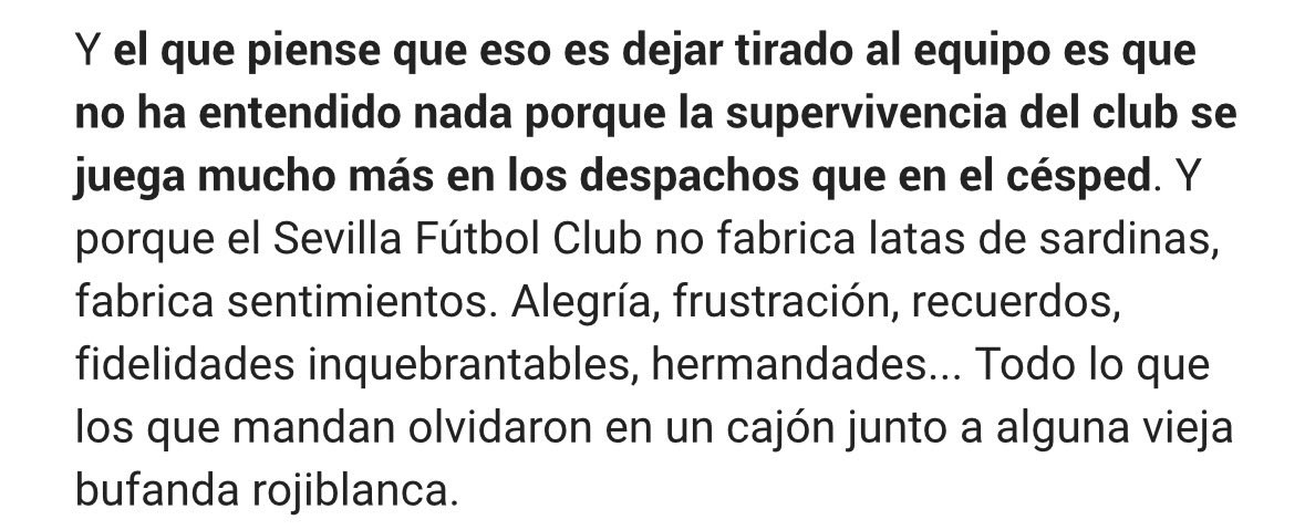 Esto de Tomás Campos respecto a la manifestación el próximo partido en el RSP.

marca.com/futbol/sevilla…