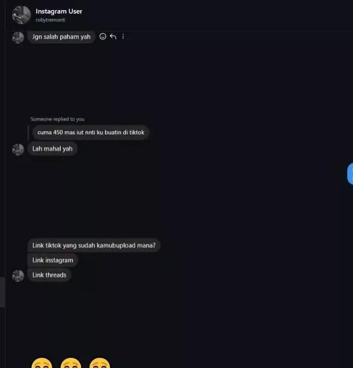 almondmilkhemmo's tweet image. Om Roby Tremonti di spill sama buzzernya sendirii jir. Ya masalahnya kalau emang dia gasalah kenapa mesti sampai sewa buzzer deh 😭