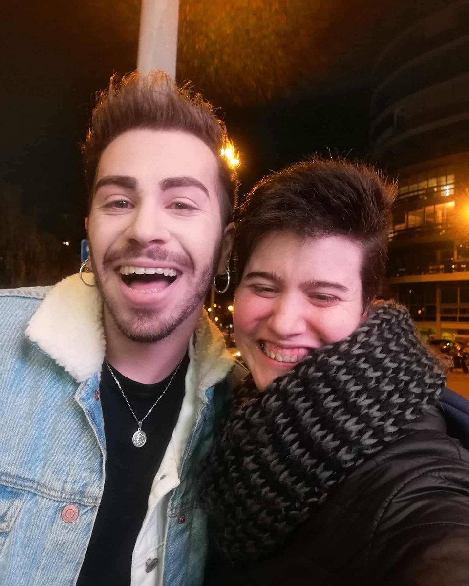 Maya334's tweet photo. Xoxo muchas felicidades que hoy te toca a ti, yo ya lo celebre ayer. Y sabes que te quiero muchísimo 💕 @ItsMalbert https://t.co/IlWu5aCiOg