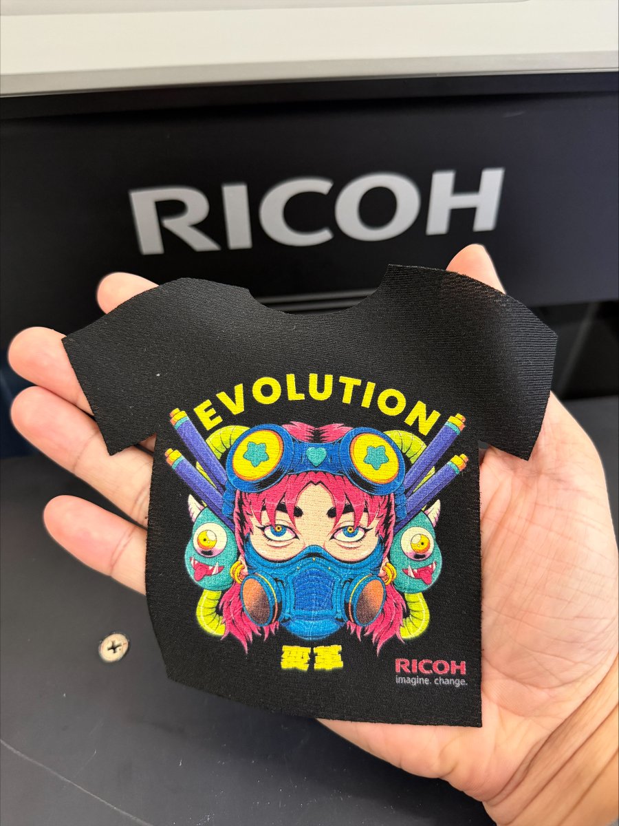 RicohDTG's tweet image. Mini T-shirt Print 👕Throwback to the trade show days with these incredible samples! Our old samples still pop!
🔗Learn more: ricohdtg.com

#dtg #CustomerService #sample