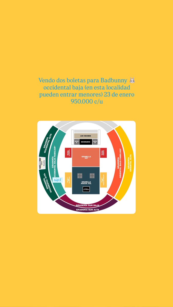 Letursoulspeak's tweet photo. Amigos vendo 2 boletas me ayudan difundiendo porfaaaaa, es la mejor localidad para ver el show https://t.co/7c9RduWCag
