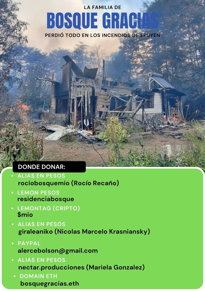 solsuarezsoy's tweet image. To collaborate in the reconstruction of the ⁦@BosqueGracias⁩ 💓