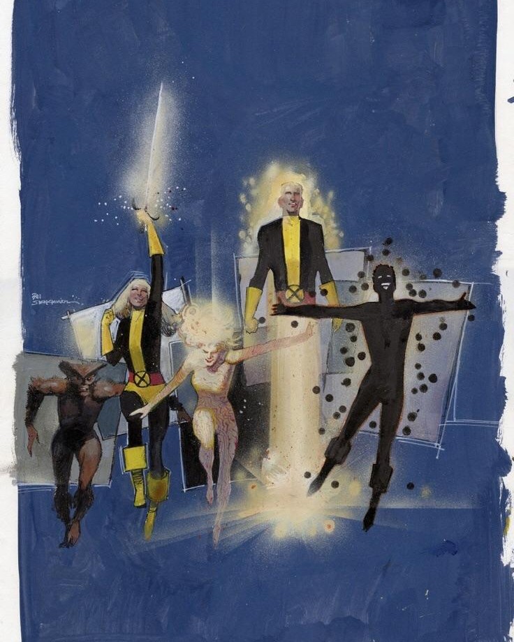 Bill Sienkiewicz Art tweet media