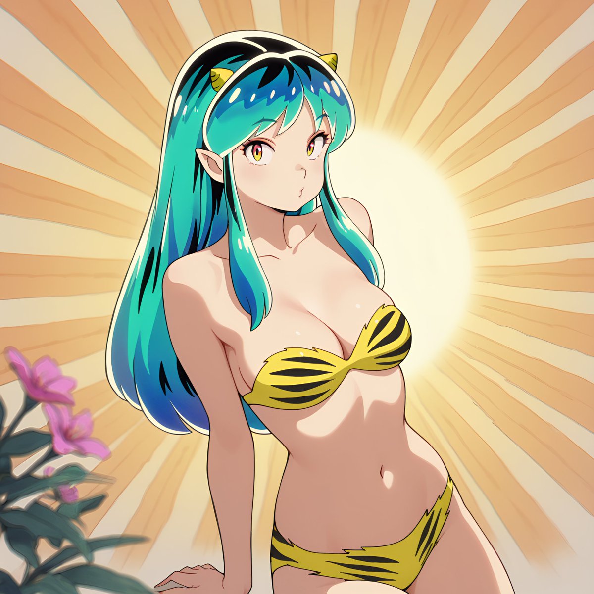 Aラム15◯●ととろページ●◯ ラムちゃん 今日の表情(❁´◡`❁) だっちゃ！ #ラムちゃん #うる星やつ