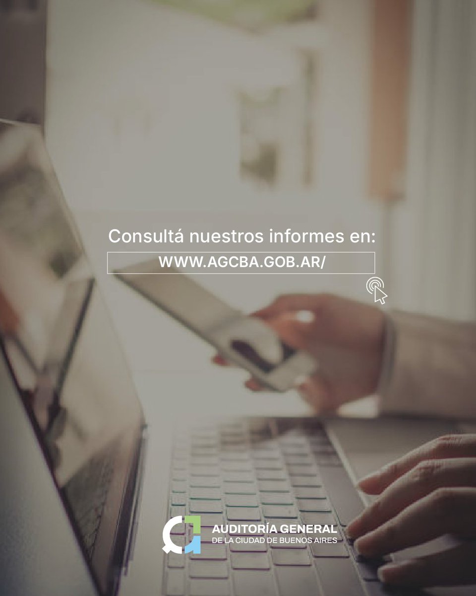 En nuestra web podés consultar los informes de manera pública y accesible.

Ingresá en 👉 agcba.gob.ar.