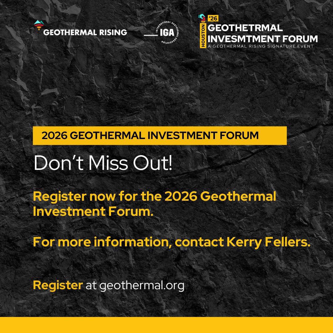 Geothermal Rising tweet media