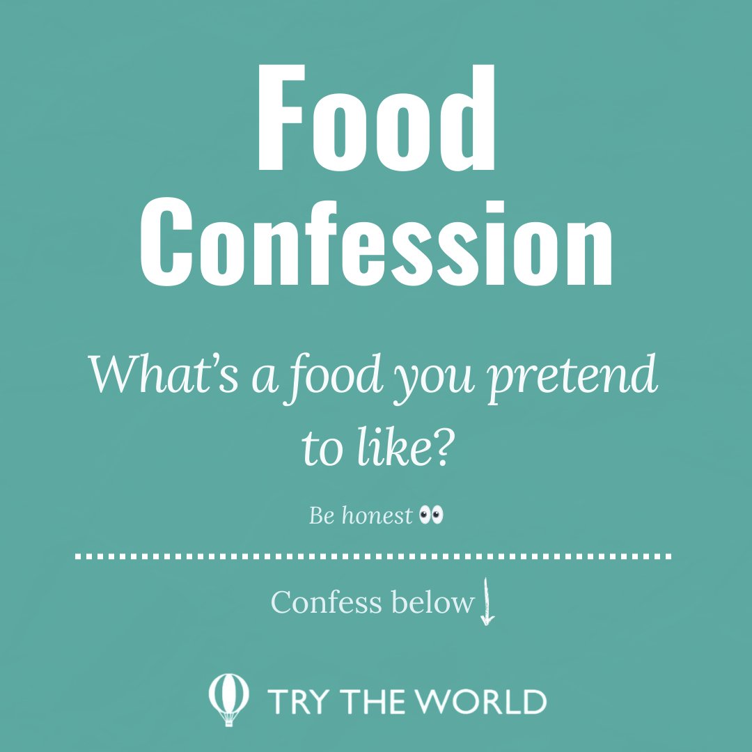 Trytheworld's tweet image. Food confession time 😌

We all have that one food we nod along about… but secretly don’t love.

This is a safe space 👀
What’s a food you pretend to like?

Confess below 👇

#FoodConfession #BeHonest #FoodTalk #TryTheWorld #FoodCommunity #GlobalFlavors #TasteOpinions…