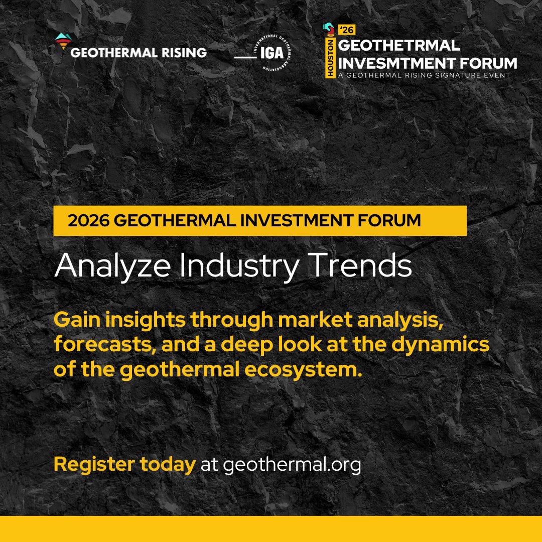 Geothermal Rising tweet media