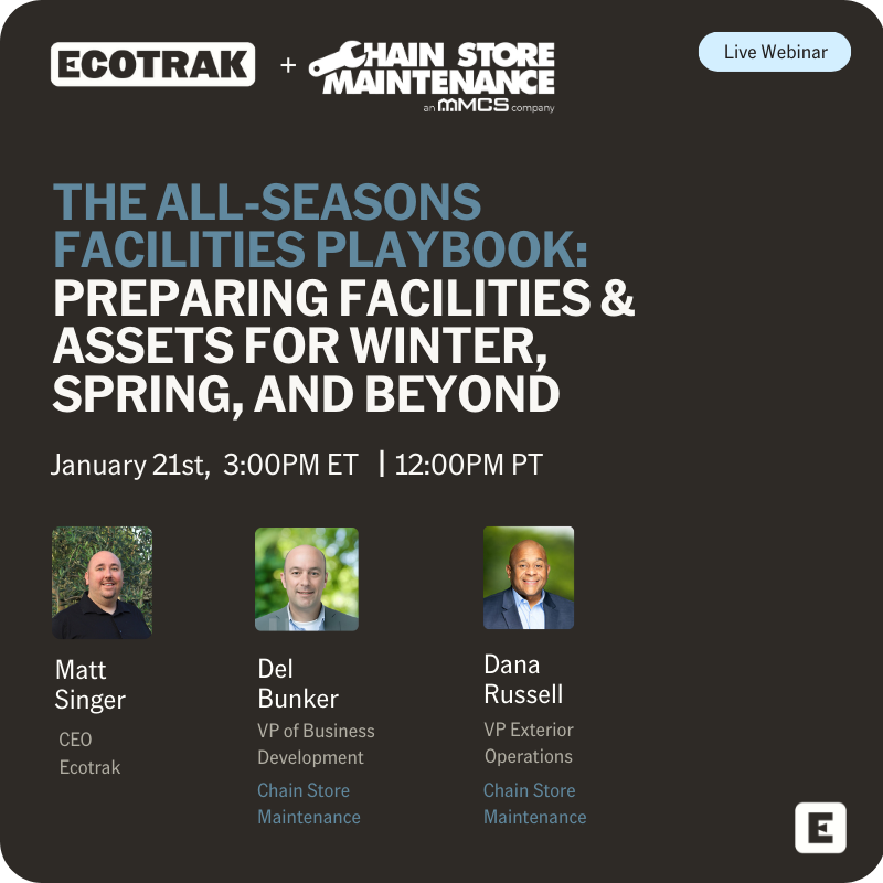 Ecotrak Facility Management Software tweet media