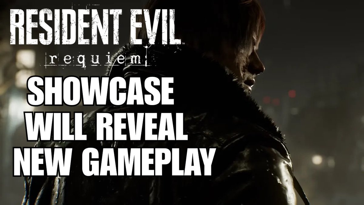 Resident Evil REquiem Showcase Announced and Set to Reveal New Gameplay and More

Click to watch! ►►► youtu.be/piNLc6npG4Y?si…

#ResidentEvil #ResidentEvil9