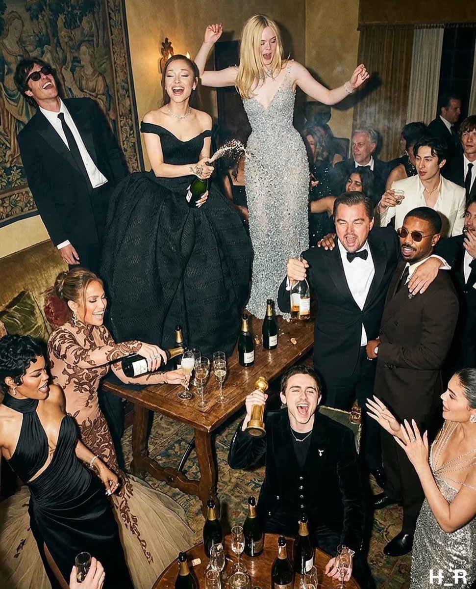 SoyGerardCortez's tweet image. Wow estás fotos del after de los #GoldenGlobes Me habría encantado estar ahi musicalizando ese momento