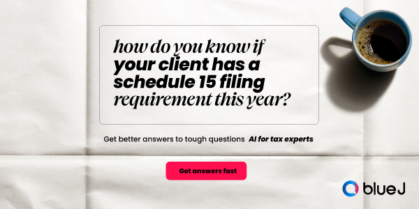 As we quickly approach the "official" launch of tax season in Canada, stop spending hours piecing together answers to your most pressing tax questions. Blue J helps you complete research in minutes, generating expert-grade answers you can easily verify: tinyurl.com/tvnk6fcm.