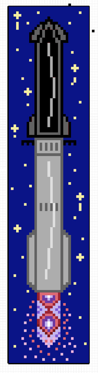 starships were meant to fly

42colors.com/?x=24&y=-328&z…

#42colors_art #pixelart